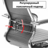 Кресло офисное МЕТТА "К-7" хром, прочная сетка, сиденье и спинка регулируемые, серое Кресло офисное МЕТТА "К-7" хром, прочная сетка, сиденье и спинка регулируемые, серое