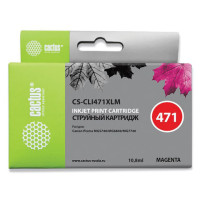 Картридж струйный CACTUS (CS-CLI471XLM) для CANON PIXMA MG5740/6840/7740, пурпурный Картридж струйный CACTUS (CS-CLI471XLM) для CANON PIXMA MG5740/6840/7740, пурпурный