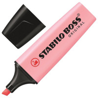 Текстмаркер STABILO "Boss Pastel", РОЗОВЫЙ, скошенный наконечник 2-5 мм, 70/129 Текстмаркер STABILO "Boss Pastel", РОЗОВЫЙ, скошенный наконечник 2-5 мм, 70/129