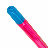 Ручка шариковая с грипом BRAUBERG "X-ONE NEON", СИНЯЯ, корпус ассорти, узел 0,5 мм, линия письма 0,35 мм, 143987 Ручка шариковая с грипом BRAUBERG "X-ONE NEON", СИНЯЯ, корпус ассорти, узел 0,5 мм, линия письма 0,35 мм, 143987