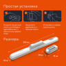 Подвесная лампа светильник портативная, с магнитным креплением, LED, 3 Вт, белый, DASWERK, 238329 Подвесная лампа светильник портативная, с магнитным креплением, LED, 3 Вт, белый, DASWERK, 238329