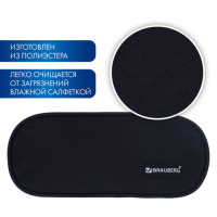 Пенал-косметичка BRAUBERG овальный, полиэстер, "Black", 22х9х5 см, 229271 Пенал-косметичка BRAUBERG овальный, полиэстер, "Black", 22х9х5 см, 229271