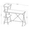Стол на металлокаркасе BRABIX "LOFT CD-004", 1200х535х1110 мм, 3 полки, цвет дуб антик, 641219 Стол на металлокаркасе BRABIX "LOFT CD-004", 1200х535х1110 мм, 3 полки, цвет дуб антик, 641219