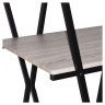 Стол на металлокаркасе BRABIX "LOFT CD-004", 1200х535х1110 мм, 3 полки, цвет дуб антик, 641219 Стол на металлокаркасе BRABIX "LOFT CD-004", 1200х535х1110 мм, 3 полки, цвет дуб антик, 641219