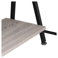 Стол на металлокаркасе BRABIX "LOFT CD-004", 1200х535х1110 мм, 3 полки, цвет дуб антик, 641219 Стол на металлокаркасе BRABIX "LOFT CD-004", 1200х535х1110 мм, 3 полки, цвет дуб антик, 641219