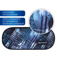 Пенал-косметичка BRAUBERG овальный, полиэстер, "Lines", 22х9х5 см, 229273 Пенал-косметичка BRAUBERG овальный, полиэстер, "Lines", 22х9х5 см, 229273