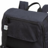 Рюкзак GRIZZLY школьный, укрепленная спинка, 2 отделения,д/дев.,CLASSIC BLACK,39х33х14см,RXL-325-1/3