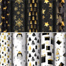 Бумага упаковочная новогодняя "Black.Gold.White", 70х100 см, 10 дизайнов ассорти, ЗОЛОТАЯ СКАЗКА, 592052 Бумага упаковочная новогодняя "Black.Gold.White", 70х100 см, 10 дизайнов ассорти, ЗОЛОТАЯ СКАЗКА, 592052