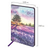 Блокнот А5 (143x210 мм), BRAUBERG VISTA "Violet", под кожу, гибкий, 80 л., 112074 Блокнот А5 (143x210 мм), BRAUBERG VISTA "Violet", под кожу, гибкий, 80 л., 112074