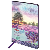 Блокнот А5 (143x210 мм), BRAUBERG VISTA "Violet", под кожу, гибкий, 80 л., 112074 Блокнот А5 (143x210 мм), BRAUBERG VISTA "Violet", под кожу, гибкий, 80 л., 112074