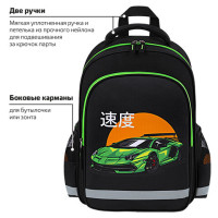 Рюкзак ПИФАГОР SCHOOL, 1 отделение, 3 кармана, "Dive into drive", 38x28х14 см, 272076 Рюкзак ПИФАГОР SCHOOL, 1 отделение, 3 кармана, "Dive into drive", 38x28х14 см, 272076
