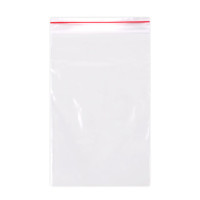 Пакеты ZIP LOCK "зиплок" ОЧЕНЬ ПРОЧНЫЕ, комплект 100 шт., 15x20 см, ПВД, 80 мкм, BRAUBERG EXTRA, 608177