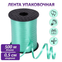 Лента упаковочная декоративная для шаров и подарков, 5 мм х 500 м, зеленая, ЗОЛОТАЯ СКАЗКА, 591809 Лента упаковочная декоративная для шаров и подарков, 5 мм х 500 м, зеленая, ЗОЛОТАЯ СКАЗКА, 591809