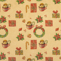 Бумага упаковочная новогодняя "Christmas Kraft", 70х100 см, 10 дизайнов ассорти, ЗОЛОТАЯ СКАЗКА, 592053 Бумага упаковочная новогодняя "Christmas Kraft", 70х100 см, 10 дизайнов ассорти, ЗОЛОТАЯ СКАЗКА, 592053