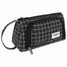 Пенал-косметичка BRAUBERG с ручкой, 1 откидная планка, полиэстер, 22x10х8 см, "Checkered black", 271559 Пенал-косметичка BRAUBERG с ручкой, 1 откидная планка, полиэстер, 22x10х8 см, "Checkered black", 271559