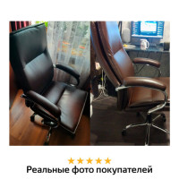 Кресло офисное BRABIX PREMIUM "Cuba EX-542", экокожа, коричневое, 532550 Кресло офисное BRABIX PREMIUM "Cuba EX-542", экокожа, коричневое, 532550