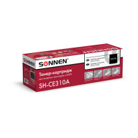 Картридж лазерный SONNEN (SH-CE310A) для HP CLJ CP1025 ВЫСШЕЕ КАЧЕСТВО, черный, 1200 страниц, 363962 Картридж лазерный SONNEN (SH-CE310A) для HP CLJ CP1025 ВЫСШЕЕ КАЧЕСТВО, черный, 1200 страниц, 363962