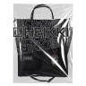 Сумка шоппер HEIKKI EQUIP (ХЕЙКИ), канвас, карманы, 38х35 см, черный, 272441