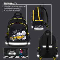 Рюкзак ПИФАГОР SCHOOL, 1 отделение, 3 кармана, "Extreme speed", 38x28х14 см, 272078 Рюкзак ПИФАГОР SCHOOL, 1 отделение, 3 кармана, "Extreme speed", 38x28х14 см, 272078