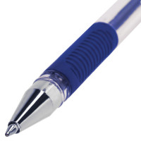 Ручка шариковая с грипом BRAUBERG "X-Writer", СИНЯЯ, узел 0,7 мм, линия письма 0,35 мм, 142403 Ручка шариковая с грипом BRAUBERG "X-Writer", СИНЯЯ, узел 0,7 мм, линия письма 0,35 мм, 142403