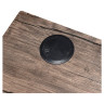 Стол на металлокаркасе BRABIX "LOFT CD-006", 1200х500х730 мм, 2 полки, цвет морёный дуб, 641224 Стол на металлокаркасе BRABIX "LOFT CD-006", 1200х500х730 мм, 2 полки, цвет морёный дуб, 641224