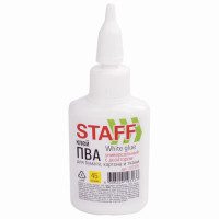 Клей ПВА с дозатором, 45 г, STAFF, 227375 Клей ПВА с дозатором, 45 г, STAFF, 227375