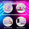 Пенал-трансформер BRAUBERG, полиэстер, 22х10х3 см, "Digital lavender", 271562 Пенал-трансформер BRAUBERG, полиэстер, 22х10х3 см, "Digital lavender", 271562