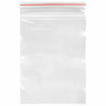 Пакеты с замком ZIP-LOCK "зиплок", комплект 100 шт., 6х8 см, ПВД, толщина 32 мкм, STAFF, 608164