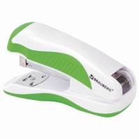 Степлер №24/6, 26/6 BRAUBERG "JET PRO", до 20 листов, эргономичный, ассорти, 228586