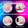 Пенал-трансформер BRAUBERG, полиэстер, 22х10х3 см, "Crystal rose", 271563