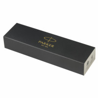 Ручка шариковая PARKER "IM Achromatic Black BT", корпус черный матовый, нержавеющая сталь, синяя, 2127618