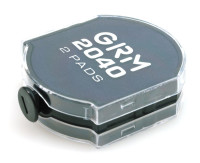 GRM R2040 2Pads сменная штемпельная подушка для печати металлической двусторонняя