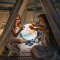 Глобус физический GLOBEN "Классик Евро", 25 см, с подсветкой, Ке012500189