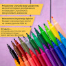 Фломастеры BRAUBERG "PREMIUM", 24 цвета, УЛЬТРАСМЫВАЕМЫЕ, классические, вентилируемый колпачок, картонная коробка с европодвесом, 151940
