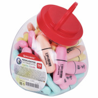 Текстовыделитель мини BRAUBERG "PASTEL Mini", АССОРТИ В ПЛАСТИКОВОЙ БАНКЕ, линия 1-5 мм, 152432 Текстовыделитель мини BRAUBERG "PASTEL Mini", АССОРТИ В ПЛАСТИКОВОЙ БАНКЕ, линия 1-5 мм, 152432