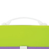 Портфель пластиковый BRAUBERG "Joy", А4 (330х245х35 мм), 13 отделений, с окантовкой, индексные ярлыки, салатовый, 227974