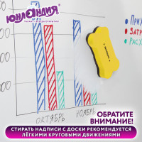 Стиратели магнитные для магнитно-маркерной доски ЮНЛАНДИЯ "Косточка", 55х110 мм, КОМПЛЕКТ 3 ШТ., ассорти, 237503 Стиратели магнитные для магнитно-маркерной доски ЮНЛАНДИЯ "Косточка", 55х110 мм, КОМПЛЕКТ 3 ШТ., ассорти, 237503