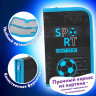 Пенал ЮНЛАНДИЯ, 1 отделение, картон с эффектом soft-touch, 19х11 см, "Sport game", 272262