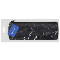Пенал-тубус BRAUBERG, с эффектом Soft Touch, мягкий, "Black marble", 22х8 см, 271569 Пенал-тубус BRAUBERG, с эффектом Soft Touch, мягкий, "Black marble", 22х8 см, 271569