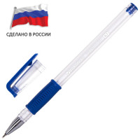 Ручка шариковая РОССИЯ "PATRIOT-GT", СИНЯЯ, корпус прозрачный, 0,7 мм, линия письма 0,35 мм, BRAUBERG, 143961 Ручка шариковая РОССИЯ "PATRIOT-GT", СИНЯЯ, корпус прозрачный, 0,7 мм, линия письма 0,35 мм, BRAUBERG, 143961