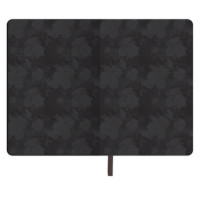 Блокнот МАЛЫЙ ФОРМАТ (100х150 мм) А6, BRAUBERG VISTA "Rose", под кожу, твердый, срез фольга, 80 л., 112097