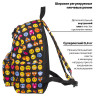 Рюкзак BRAUBERG СИТИ-ФОРМАТ универсальный "Smayliki", разноцветный, 41х32х14 см, 227105 Рюкзак BRAUBERG СИТИ-ФОРМАТ универсальный "Smayliki", разноцветный, 41х32х14 см, 227105
