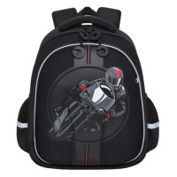 Ранец GRIZZLY анатомическая спинка, c бейджем, для мальчиков, "MOTO RACER", 36х28х20 см, RAz-287-10/1 Ранец GRIZZLY анатомическая спинка, c бейджем, для мальчиков, "MOTO RACER", 36х28х20 см, RAz-287-10/1