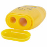 Точилка с ластиком 2 в 1 BRAUBERG KIDS "Зверушки", 2 отверстия, дизайн ассорти, 271989