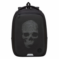 Рюкзак GRIZZLY школьный, анатом. спинка, 2 отделения, д/мальч., SCULL, 41,5х29х18 см, RU-434-2/2