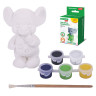 ФИГУРКА ИЗ ГИПСА с красками и кистью для росписи, ассорти, BRAUBERG KIDS, 665203