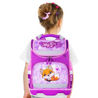 Ранец ЮНЛАНДИЯ WISE для начальной школы, "Sly fox", 37x29х15 см, 270585 Ранец ЮНЛАНДИЯ WISE для начальной школы, "Sly fox", 37x29х15 см, 270585