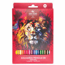 Карандаши цветные KOH-I-NOOR "RED LION" 36 цветов, шестигранные, 2,8 мм, натуральное дерево, 3555/36, 3555036063KS