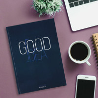 Блокнот БОЛЬШОЙ ФОРМАТ (205х290 мм) А4, 128 л., твердый, клетка, STAFF, "Good Idea", 114406 Блокнот БОЛЬШОЙ ФОРМАТ (205х290 мм) А4, 128 л., твердый, клетка, STAFF, "Good Idea", 114406