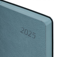 Ежедневник датированный 2025, А5, 138x213 мм, BRAUBERG "Stylish", под кожу гибкий, серо-голубой, 115829 Ежедневник датированный 2025, А5, 138x213 мм, BRAUBERG "Stylish", под кожу гибкий, серо-голубой, 115829